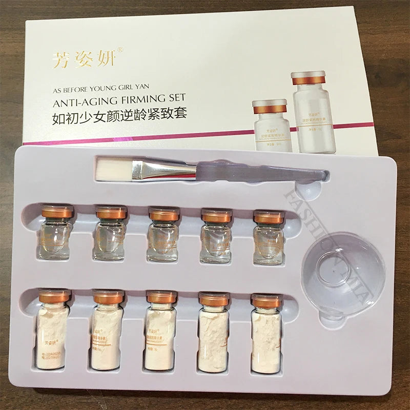 Korean Collagen Peptide Essence Face Mask Kit