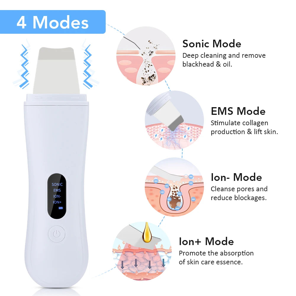Ultrasonic Skin Spatula & Face Lift
