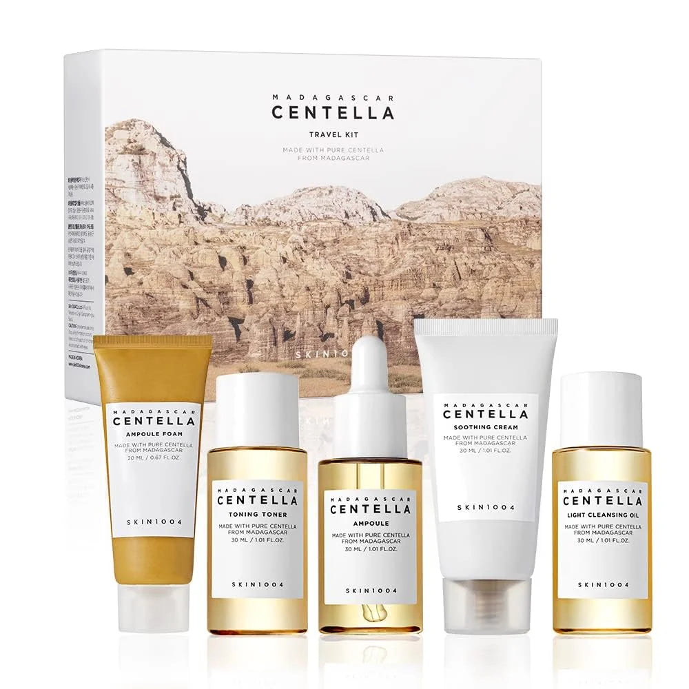 Korean Centella Asiatica Travel Skincare Kit