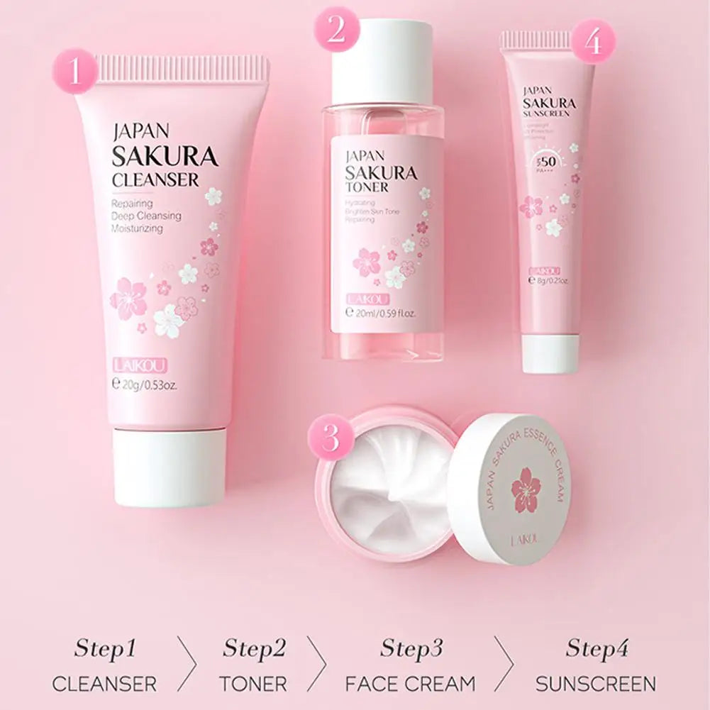 Sakura Mini Skin Care Set