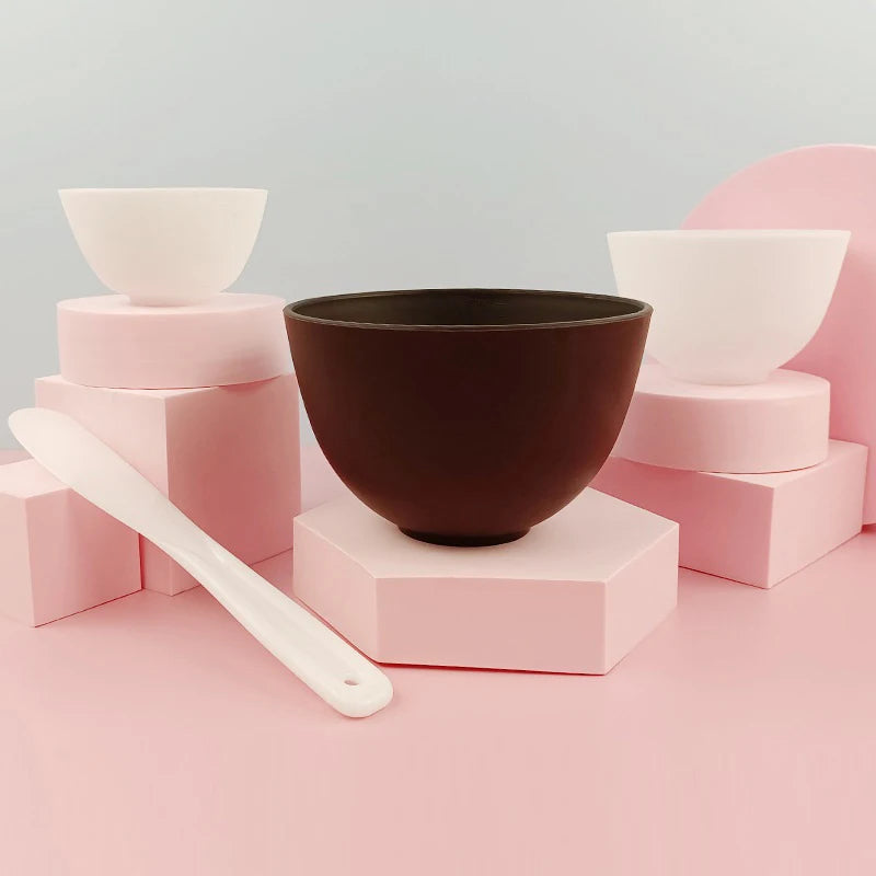 Face Mask Mixing Bowl Set