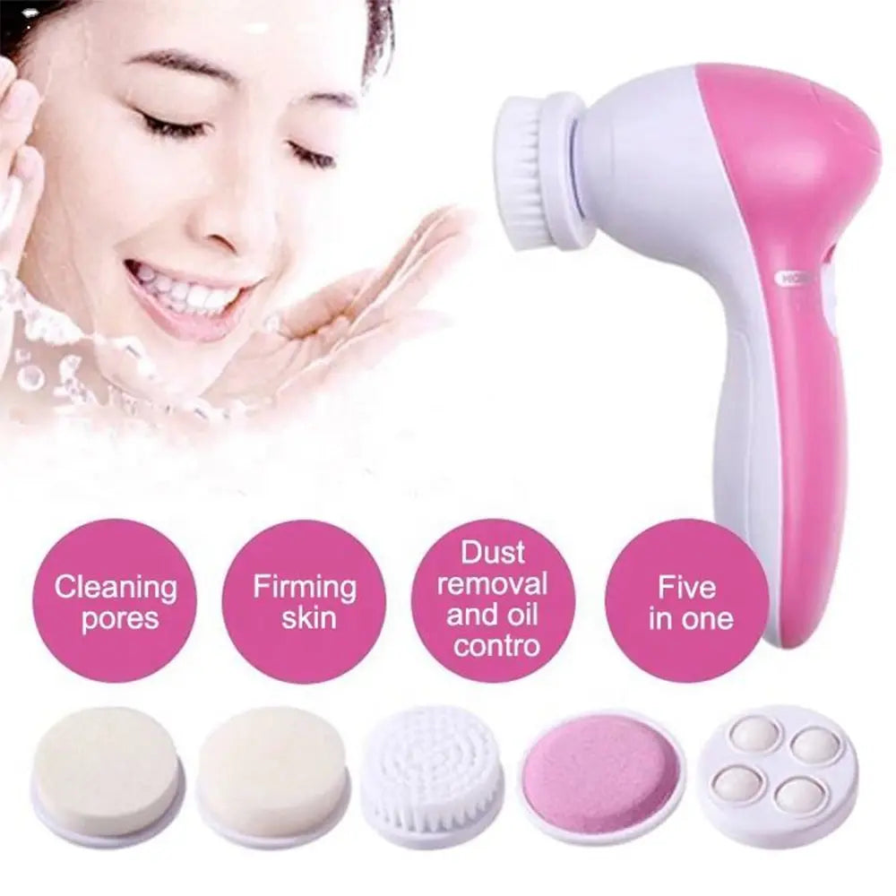 5-in-1 Electric Face Brush