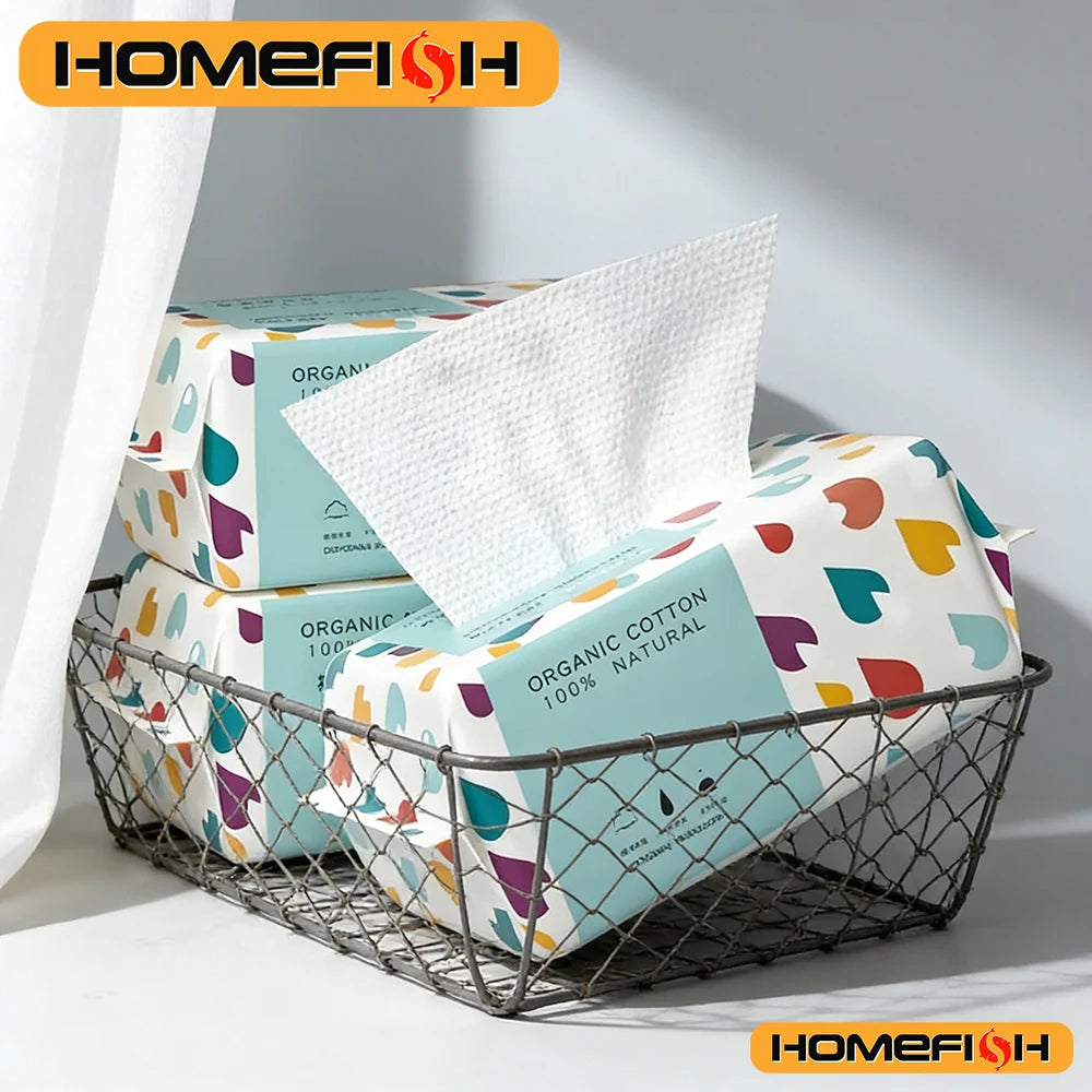Soft Disposable Cotton Face Towels