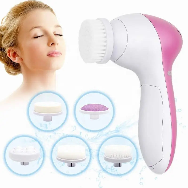 5-in-1 Electric Face Brush