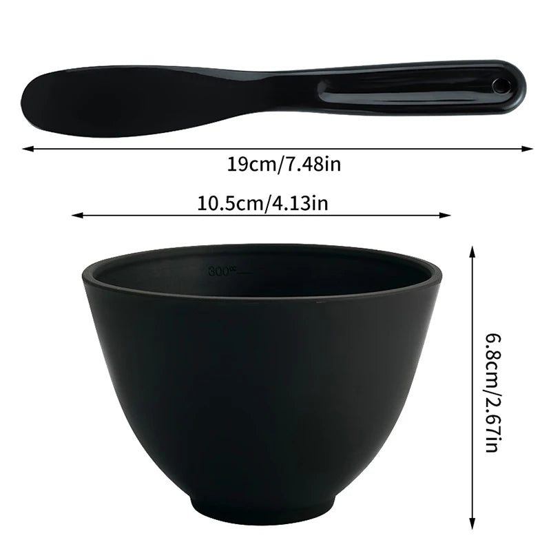 Face Mask Mixing Bowl Set