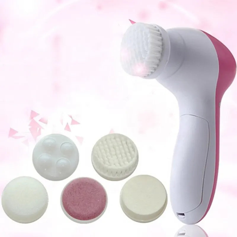5-in-1 Electric Face Brush