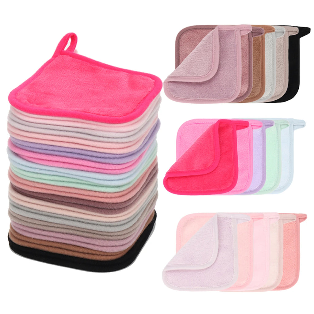 Reusable Microfiber Makeup Remover Cloths