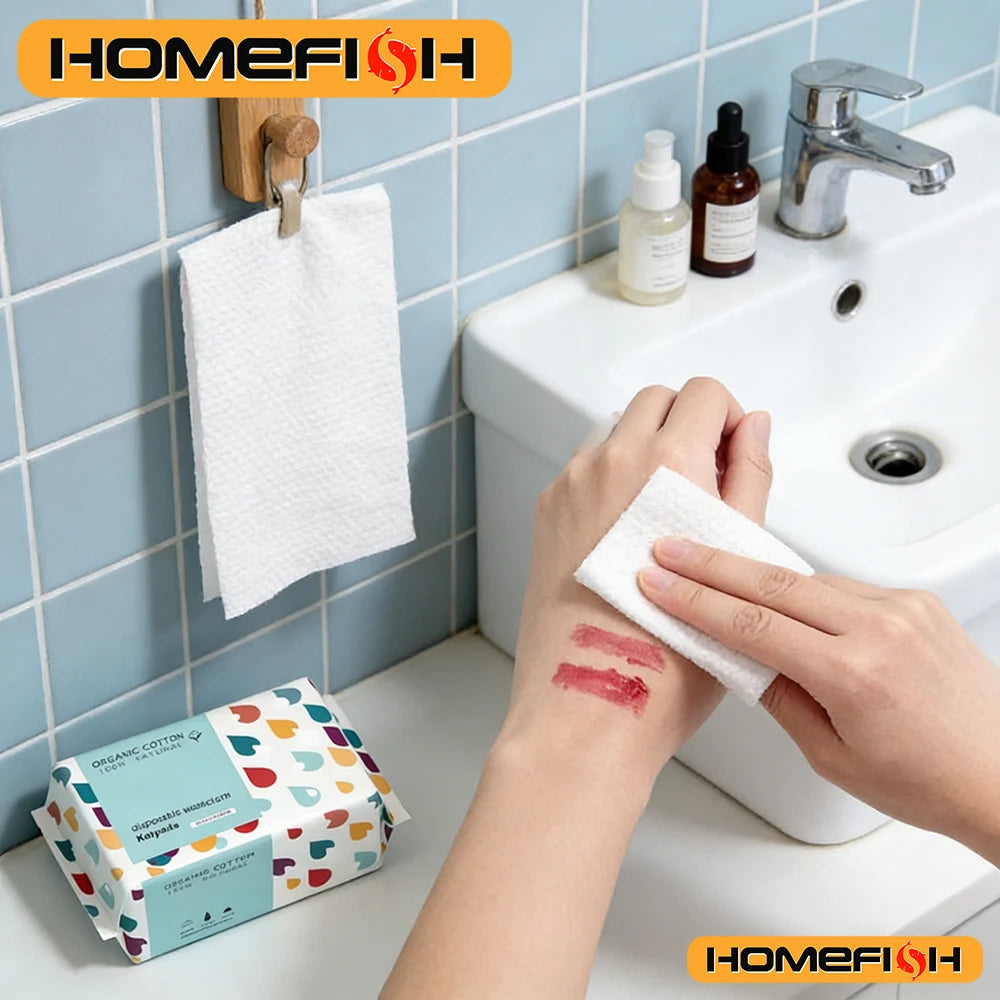 Soft Disposable Cotton Face Towels