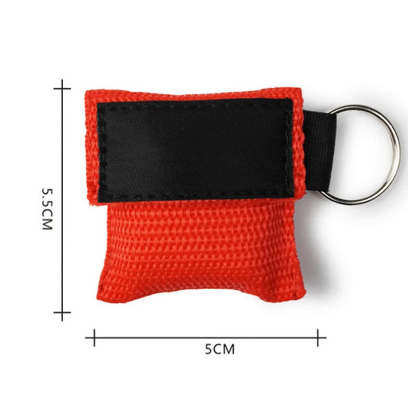 CPR Keychain Emergency Face Shield Mask